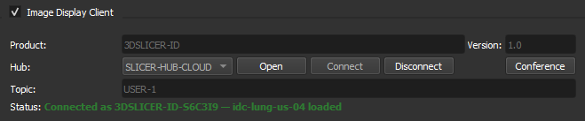 Image display client