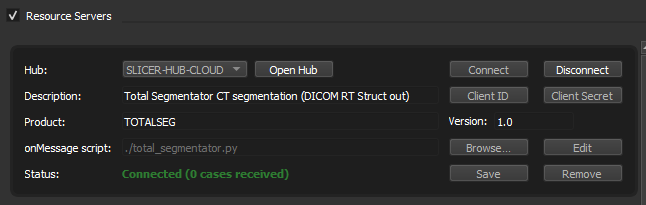 Resource server feature