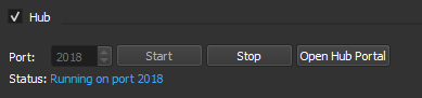 Hub UI
